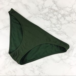 LAST DAY TO PURCHASE! Ika-Kul Green Bikini Bottom Size L